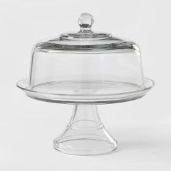 Target Glass, Cake Plate With Dome, Glass Cake Dome, Jar Collection, Round Cake Stand, Glass Things, Nespresso Vertuo, Tiered Server, Cake Stand With Dome