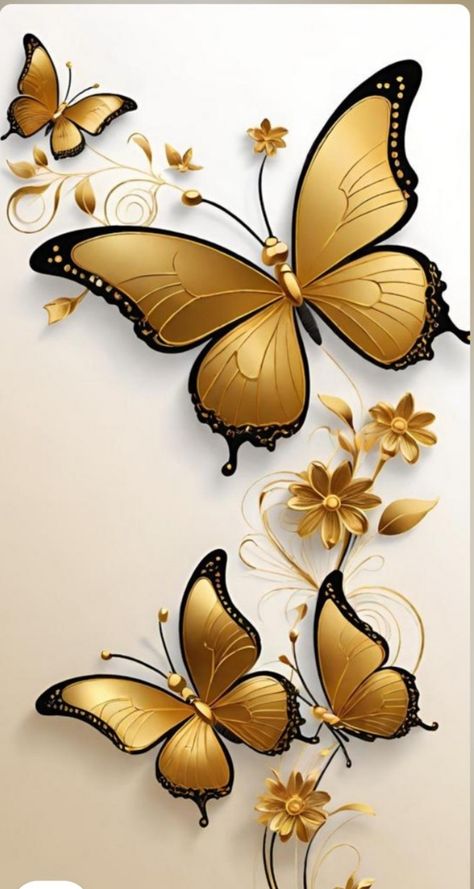 African Portraits Art, Eagle Wallpaper, Golden Butterfly, Iphone Wallpaper Classy, Beautiful Butterflies Art, Beautiful Abstract Art, Hal Decor, 3d Tattoos, Floral Wallpaper Phone