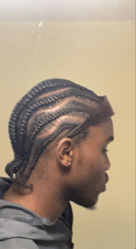 Wavy Cornrows Men, Wavy Cornrows, Design Cornrows, Cornrows Men, Bday Hair, Cornrow Hairstyles For Men, Hair Twist, Wavy Design, Twist Styles