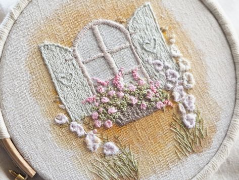 Window Embroidery, Caravan Life, Life Admin, Pdf Embroidery Pattern, Embroidery Wall, Embroidery Wall Art, Christmas Embroidery Patterns, Beads Embroidery, Have A Great Week