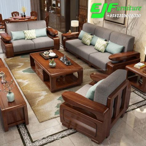 Kursi Tamu Jati Minimalis Modern Jakarta Terbaru L Shaped Sofa Designs, Ruang Tv, Sofa Couch Design, Latest Living Room Designs, Couch Design, Simple Sofa, Door Frames, Living Room Sofa Design, Sofa Set Designs