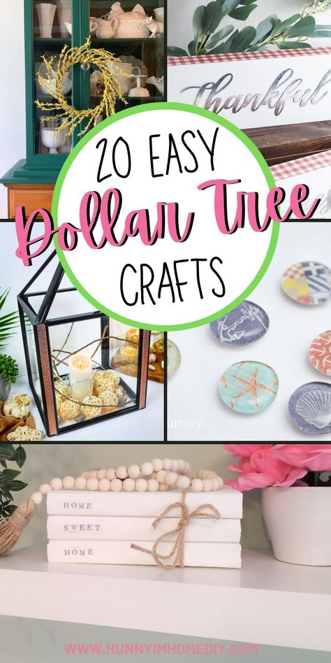 Diy Decor To Make And Sell, Easy Crafts For Gifts Diy, Dollar Diy Crafts, Cheap And Easy Diy Home Decor, Simple Craft Projects For Women, Beginner Diy Projects, Small Wooden Signs Diy Home Decor, Easy Fun Diy Crafts For Adults, Cheap Dollar Tree Crafts