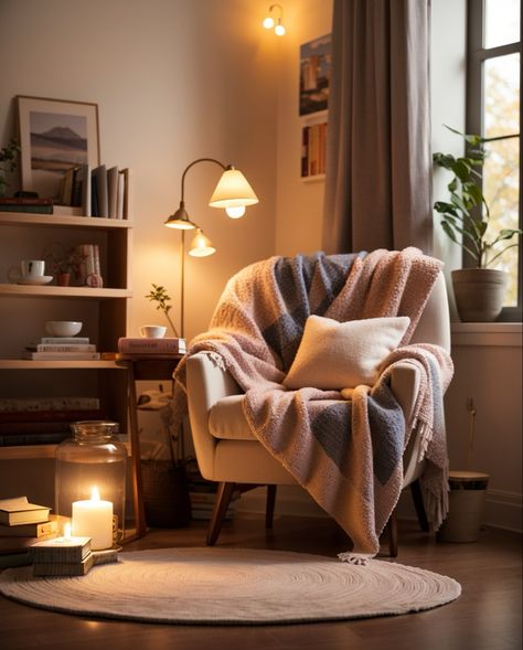 Moody Reading Corner, Read Nook, Kids Reading Nook Ideas, Nook In Bedroom, Reading Nook In Bedroom, Read Corner, Modern Attic, Attic Room Ideas, Lecture Room