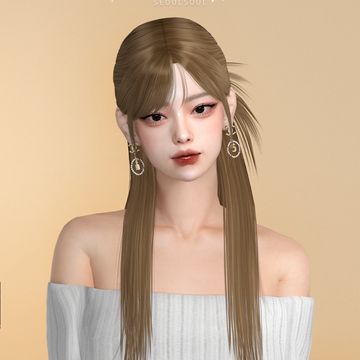 Asian Hair Sims 4, Bijoux Piercing Septum, The Sims 4 Cabelos, Sims 2 Hair, Sims 4 Tsr, Mod Hair, Sims 4 Anime, Y2k Hair, Y2k Hairstyles