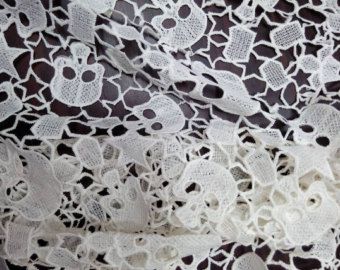 Skull lace fabric, Skull fabric, Dem Bone fabric, Gothic skull, skull fabric online, vogue lace fabric, White skull lace, Black skull lace Skull Fabric, Gothic Skull, Black Skull, Skull Decor, Black Skulls, Vintage Marketplace, Skull And Crossbones, Fabulous Fabrics, Embroidery Ideas