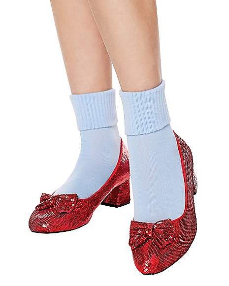 Ruby Slipper Sequin Heels - The Wizard of Oz - Spirithalloween.com Dorothy Shoes, Best Dressed Award, Dorothy Costume, Ruby Slipper, Ruby Red Slippers, Sequin Heels, Red Slippers, Ruby Slippers, Red Bodysuit