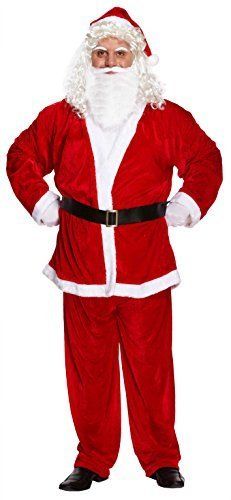 Lujo Adulto Papá Noel Navidad Disfraz XL talla grande [OFERTAS] Xmas Costumes, Mens Fancy Dress, Christmas Fancy Dress, Santa Claus Costume, Christmas Suit, Santa Suit, Santa Costume, Fancy Dress Outfits, Fancy Dress Costume