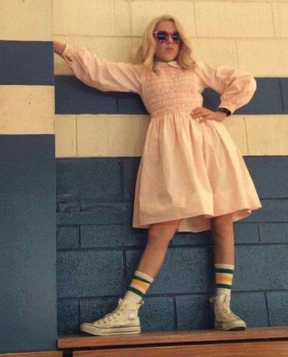 Eleven Stranger Things Dress, Eleven Halloween Costume, Disfraces Stranger Things, Stranger Things Dress, Stranger Things Fashion, Eleven Dress, Eleven Costume, Stranger Things Halloween Costume, 11 Stranger Things