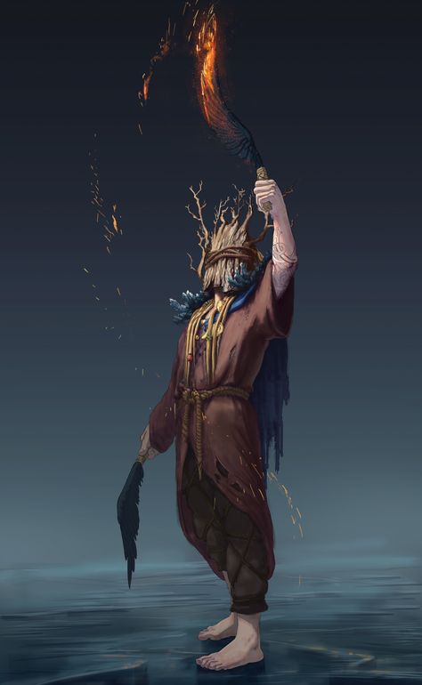 Norse Shaman, Art Design, Art