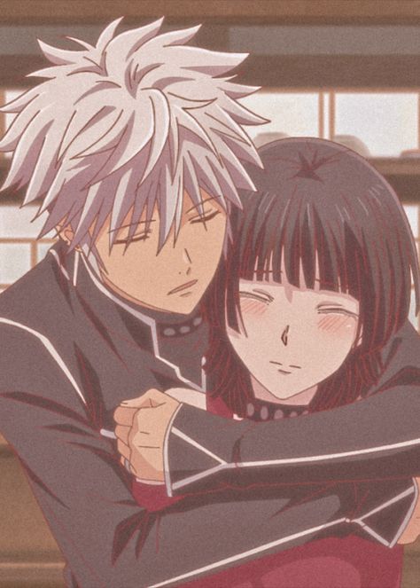 #rin #hatsuharu #fruitsbasket #anime Hatsuharu X Rin, Natsuki Takaya, Fruits Basket Kyo, Fruits Basket Manga, Photo Anime, Rice Ball, Anime Wall, Fruits Basket, Fruit Basket