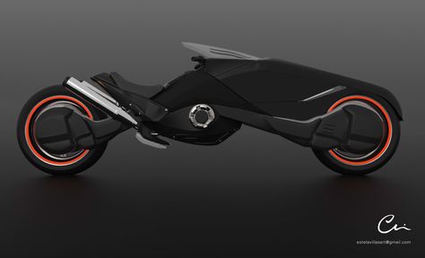 ArtStation - Futuristic motorcycle design, Estela Villas Plaza Motorcycle Concept Art, Motorcycle Concept, Hover Bike, Mobil Futuristik, Motorbike Design, Futuristic Motorcycle, Concept Motorcycles, Concept Car Design, Futuristic Art