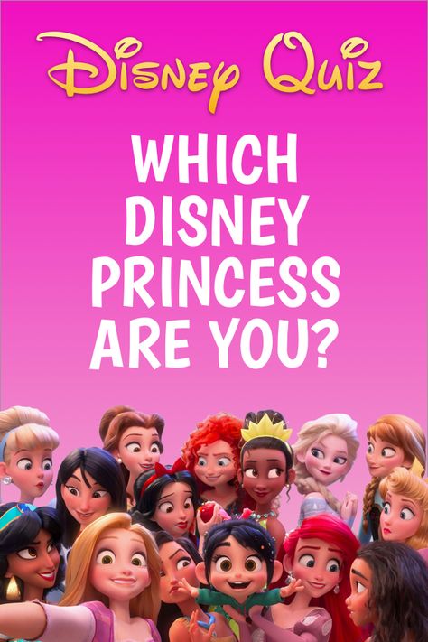 Which Disney Princess would YOU be? All Of The Disney Princesses Together, All The Princesses Disney, Buzzfeed Disney Princess, All Disney Princess Wallpaper, How To Be A Disney Princess, Cute Hairstyles Birthday, Smash Or Pass Disney Characters, Which Disney Character Are You Quiz, Witch Disney Princess Are You Quiz