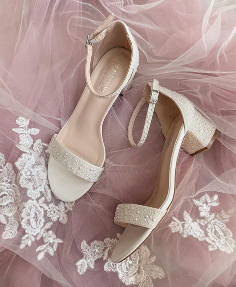 [Ad] @Davidsbridal Likeshop #comfyweddingshoes Wedding Shoes Bride Low Block Heel, Bridal Low Heels, Low Bridal Heels, Wedding Heels Closed Toe, Small Heel Wedding Shoes, Wedding Shoes Block Heel, Block Heels Wedding, Comfy Wedding Shoes, Bridal Shoes Low Heel