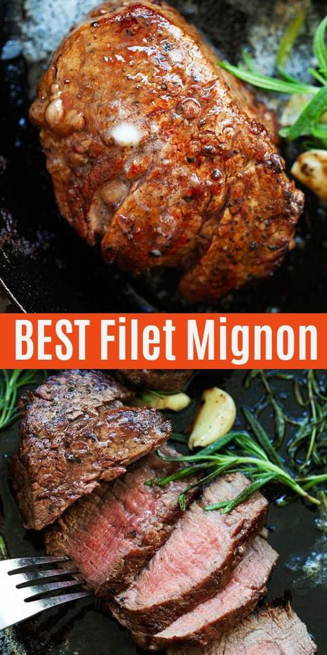 Cornbeef Cabbage, Filet Mignon Recipes Grilled, Buttery Steak, Best Filet Mignon Recipe, Filet Migon, Pan Seared Filet Mignon, Mignon Steak