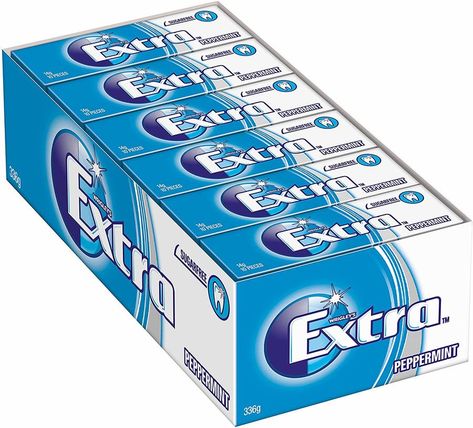 24x Extra Gum 10 Piece Pack $13 ($11.70 via Subscribe & Save) + Delivery ($0 with Prime / $39) @ Amazon AU Extra Peppermint Gum, Extra Chewing Gum, Extra Gum, Gum Flavors, Boxing Day Sales, Mint Gum, Balloon Cake, Receding Gums, Dr Pepper