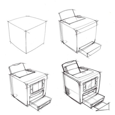 Compositional Drawings, Design Pencil Drawing, Pencil Drawing Ideas, Structural Drawing, Perspective Drawing Architecture, Isometric Drawing, Perspective Drawing Lessons, Object Drawing, Industrial Design Sketch