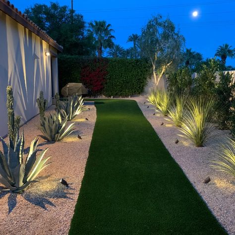 Palm Springs Landscaping, Desert Landscaping Backyard, Desert Landscape Design, Desert Backyard, Palm Trees Landscaping, Arizona Landscape, Modern Desert, Modern Backyard Landscaping, Backyard Remodel