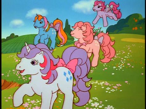 My Little Pony & Friends Old My Little Pony, Original My Little Pony, Mini Pony, Vintage My Little Pony, 80s Cartoon, 80s Cartoons, Rainbow Brite, Mlp My Little Pony, Old Cartoons