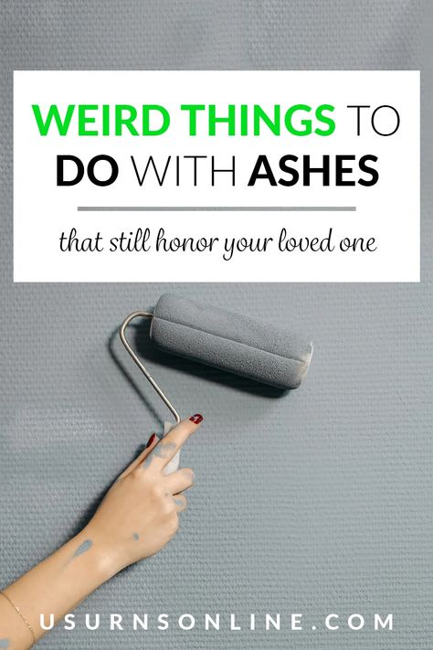 25+ Weird Things to Do with Ashes » Urns | Online Human Ashes Ideas, Memorial Ashes Ideas, What To Do With Ashes After Cremation, Urn Ideas For Ashes, Urn Display At Home, Diy Urns For Ashes, Urns For Ashes Unique, Memorial Urn Display, Companion Urns