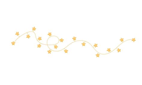 Garland Illustration, Stars Vector, Star Garland, Vector Art, Vector Free, Vector Illustration, Royalty Free, For Free, Clip Art