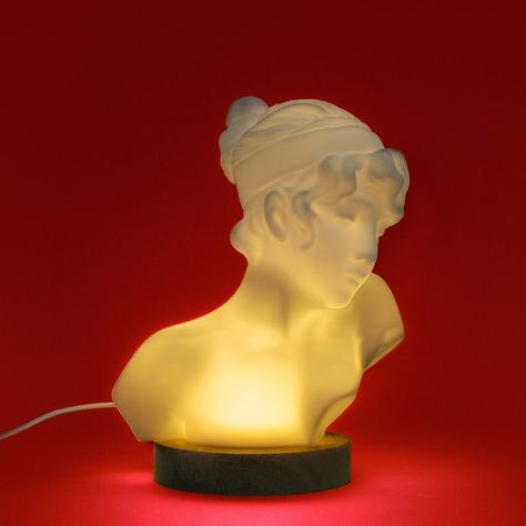 Sappho Bust Lamp, Statue of the Poet Sappho, Greek Sculpture - Etsy Canada Greek Sculpture, The Poet, Hotel Decor, Art Objects, White Led Lights, Dream House Decor, My New Room, Austin Tx, Art Object