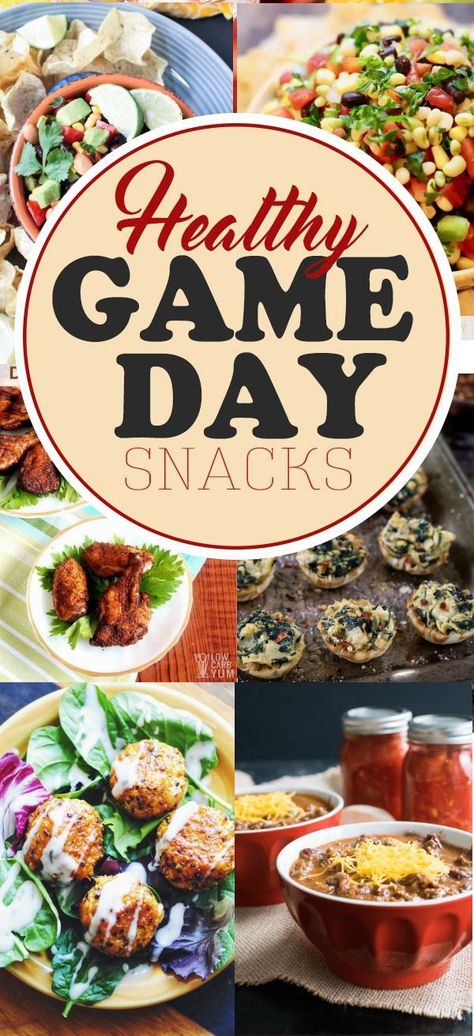 Healthy Football Party Food, Healthy Game Day Snacks, Healthy Super Bowl Snacks, Healthy Football, Healthy Super Bowl, Snacks And Appetizers, Super Bowl Food Healthy, Super Bowl Snacks, Snack Sani