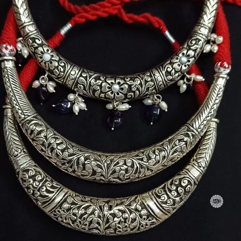 Ethereal Jewelry, Silver Jewellery Online, Silver Jewelry Design, South Indian Jewellery, Himachal Pradesh, Stunning Jewellery, Jewellery Designs, Indian Jewellery, Silver Jewellery