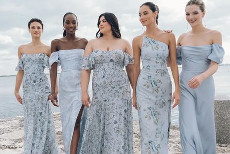 For Your Wedding | Robes, Bridesmaid, and Flower Girl Dresses with Color Swatches Jenny Yoo Bridal, Jenny Yoo Bridesmaid, Wedding Robes, Modern Dresses, Formal Dresses Graduation, Chic Brides, Anthropologie Wedding, Bella Bridesmaid, Wedding Robe