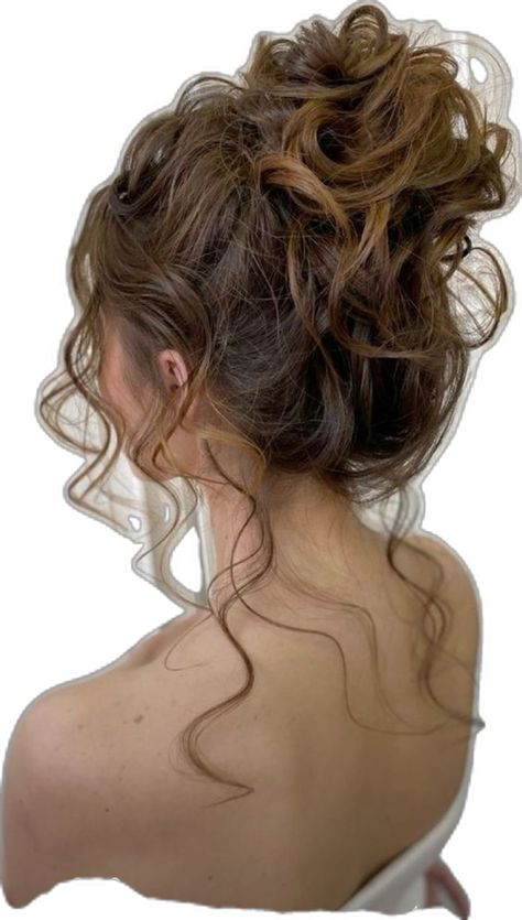 Cute Hairstyles For Long Dresses, Cute Hairstyles For Prom Updo, Hairstyle For Medium Length Hair Wedding, Updos For Curled Hair, Messy Elegant Hairstyles, Wavy Bun Hairstyles Messy Updo, School Dance Hairstyles Updo, Messy Fancy Updo, Messy Down Hairstyles