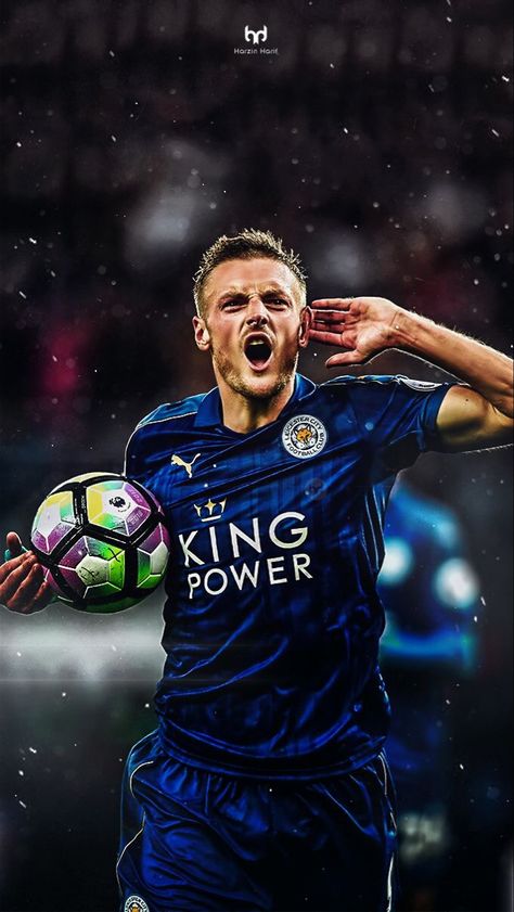 13 Premier League Matches 12 Goals the guy on fire 💯⚡️ Vardy Leicester, Leicester City Football Club, Cr7 Football, Leicester City Fc, Jamie Vardy, Franz Beckenbauer, Neymar Football, Football Players Images, Good Soccer Players