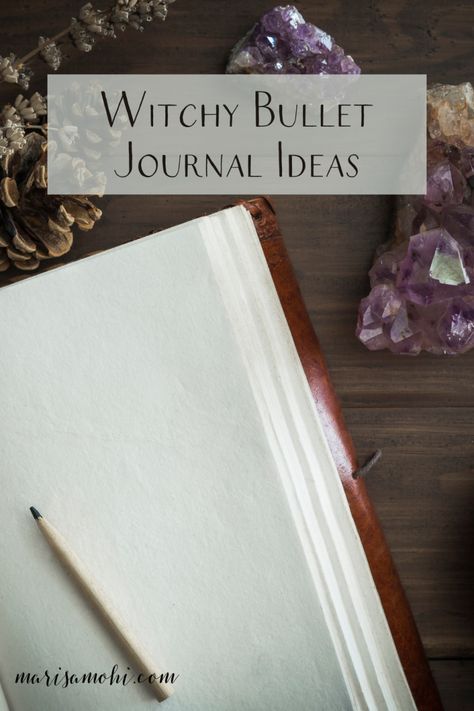 Pagan Journal Ideas, Daily Witch Journal, Witchcraft Storage Ideas, Grimoire Font Ideas, Witchy Daily Planner, Divination Journal Ideas, Spirituality Journal Ideas, Witchy Business Ideas, Witch Notebook Ideas