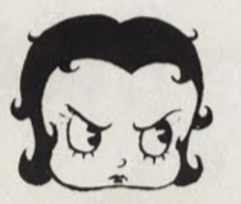 Betty Boop, Dark Hair, Hair, White, Black