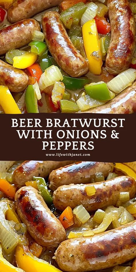 Slow Cooker Beer Brats And Onions, Ideas For Bratwurst, Bratwurst Recipes Instant Pot, Bratwurst And Peppers, Recipes For Bratwurst Meals, Best Bratwurst Recipes, Brats Crockpot Recipes, Beer Brats Recipe Slow Cooker, Beer Brat Recipes