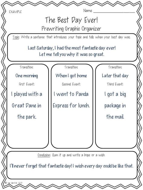 Students will enjoy writing real or imaginary stories about their best day ever or their worst day ever. Writing Narratives, Narrative Prompts, Writing Examples, Narrative Writing Prompts, Second Grade Writing, Personal Narrative Writing, Writing Time, 3rd Grade Writing, 2nd Grade Writing