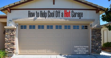 How To Keep Garage Cool, Insulating Garage Doors, How To Insulate A Garage Door, Garage Cooling Ideas, Metal Garage Doors, Garage Transformation, Garage Solutions, 2025 Goals, Garage Door Insulation