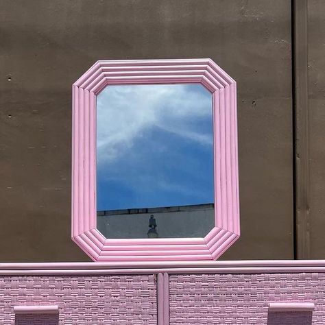 Sunshine Vintage on Instagram: "*Sold* Pink lavender bamboo wicker 6-drawer dresser with wall mirror ☀️ 

#bamboo #bamboofurniture #wicker #wickerfurniture #rattan #rattanfurniture #postmodernfurniture #boho #chic #chicfurniture #vintage #vintageforsale #mcm #midcenturymodern #sunshinevintage #forsale #furniture #furnitureforsale #80s #1980s #chairish #chairishco #postmodern #deco #1stdibs #ebay #home #homedecor #vintagehome #decor" Post Modern Furniture, Bamboo Furniture, Pink Lavender, 6 Drawer Dresser, Rattan Furniture, Wicker Furniture, Drawer Dresser, Chic Furniture, Postmodernism