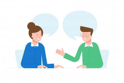 People talking character illustration. t... | Premium Vector #Freepik #vector #business #school #people #character People Talking Illustration, 2 People Talking, Brainstorm Map, Two People Talking, Tweets Relatable, People Character, Presentation Pictures, Overlays Tumblr, Vector People