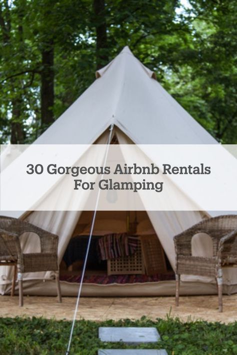 Calling all happy campers. We found 30 Airbnb rentals for glamorous #camping accommodations! Airbnb Rentals, Tent Rentals, Dome Tent, The Kingdom Of God, Trip Ideas, Happy Campers, Tent Camping, Business Ideas, Glamping