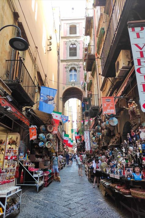 Things To Do In Naples, Castles To Visit, Italian Cafe, San Gregorio, Luxury Travel Destinations, Italy Summer, Walking Street, Regions Of Italy, Naples Italy