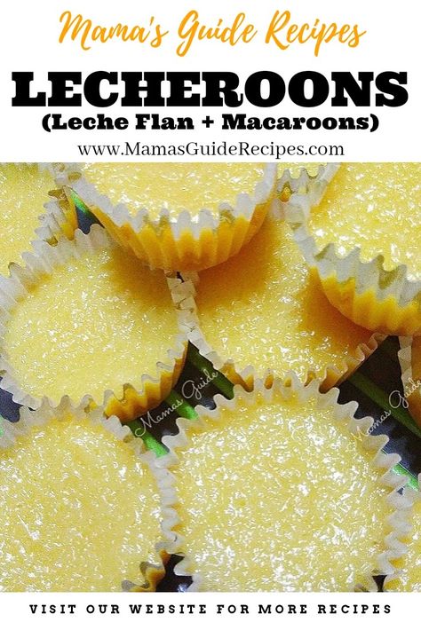 Custaroons Recipe, Moist Butter Cake Recipe, Moist Butter Cake, Easy Flan, Filipino Dessert Recipes, Pinoy Dessert, Filipino Food Dessert, Coconut Macaroons Recipe, Butter Cake Recipe