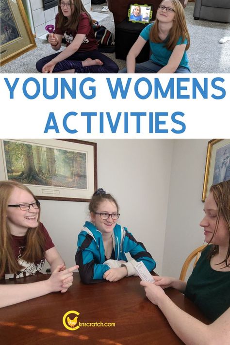 Fun activity ideas for your next Young Women's activity (or Young Women's). Try a Gospel Pictionary Game, some Merry Bells, and more! #teachlikeachicken #YW #LDS Lds Young Women Theme, Lds Young Women Activities, Mutual Activities, Lds Youth Theme, Young Women Theme, Lds Yw, Yw Activities, Youth Theme, Lds Youth