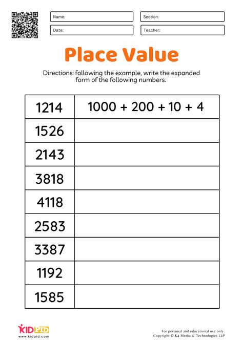 Expanded Form Worksheets, Worksheets For Grade 2, Grade 5 Math Worksheets, Third Grade Worksheets, Third Grade Math Worksheets, Mental Maths Worksheets, Math Fact Worksheets, 5th Grade Worksheets, Aldi Recipes