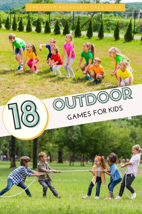 Fun Outdoor Activities For Kids Summer, Outdoor Classroom Games, Part Games For Kids, Kids Outdoor Games Diy, Games For Summer Camp For Kids, Games To Play With Friends Outdoor, Fun Summer Camp Games, Field Games For Kids Summer Camps, Outdoor Vbs Games For Kids