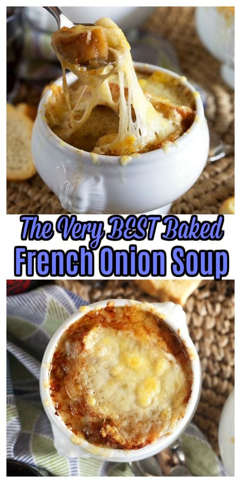 Easy French Onion Soup Recipe, The Best French Onion Soup, Soup Onion, Homestyle Meatloaf, Best French Onion Soup, Classic French Onion Soup, Onion Soup Recipe, French Onion Soup Recipe, Soup Appetizers