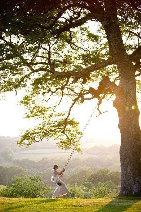 Beauty on a Swing photography nature tree swing Tree Swing, Royale High, Wedding Reception Venues, Land Art, Country Life, Belle Photo, A Tree, Cornwall, Secret Garden