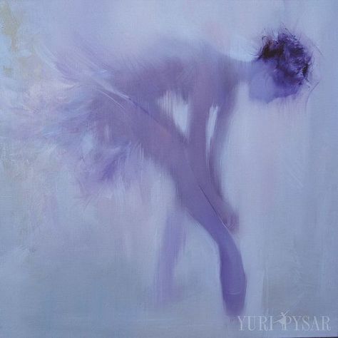 Original Oil Painting Ballet Dancer Painting Ballerina by Yuri Pysar #OilPaintingCanvases Dancer Poster, Lilac Wall, Ballet Painting, Ballerina Painting, Dancer Painting, Ballerina Art, Oil Painting Portrait, Contemporary Abstract Art, Abstract Artists