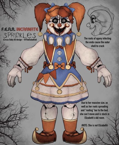 fnaf circus baby Fnaf 5, Fnaf Oc, Circus Baby, Fnaf Movie, Fnaf Comics, Fnaf Memes, The Toys, Little Doodles, Goth Art