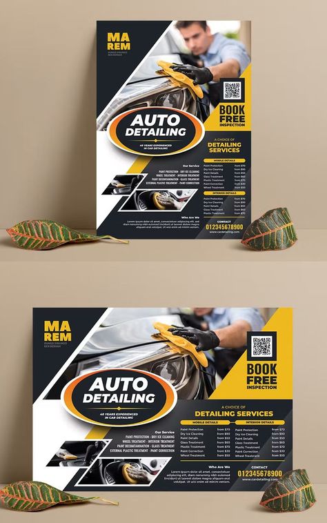 Car Detailing Poster, Car Aesthetic Vintage, Car Detailing Website Design, Car Detailing Flyer Design, Automotive Flyer Design, Car Sales Flyer Design, Car Flyer Design, Car Detailing Flyer, Car Wash Posters