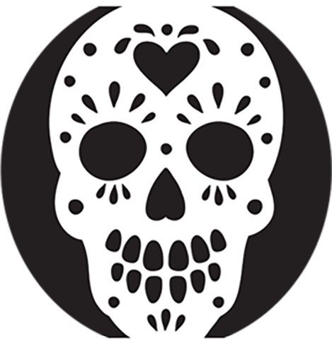 23 Free Skull Stencil Printable Templates | Guide Patterns Sugar Skull Pumpkin Stencil, Sugar Skull Stencil, Pumpkin Carving Stencils Templates, Sugar Skull Pumpkin, Skull Template, Pumpkin Carving Stencils Free, Halloween Pumpkin Stencils, Halloween Pumpkin Carving Stencils, Carving Stencils