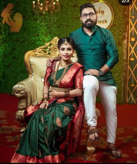 Sarees For Seemantham, Seemantha Photoshoot, Srimantham Stills Photo, Seemantham Stills, Srimantham Sarees, Seemantham Photoshoot, Srimantham Photoshoot, Dohale Jevan Photography, Sreemantham Sarees